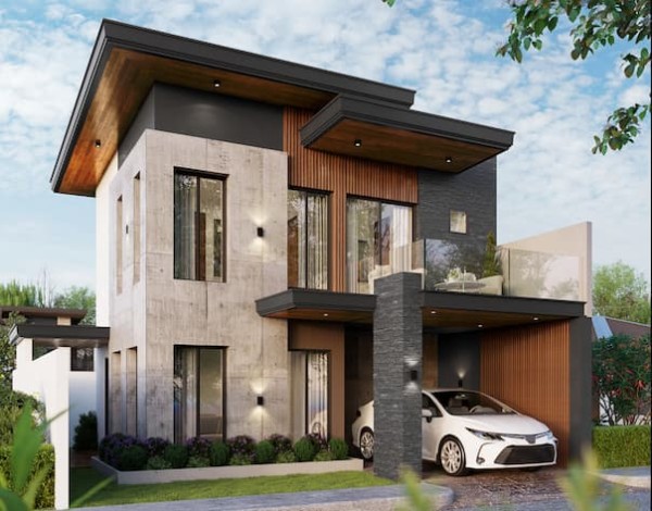 Thiết Kế Ngoại Thất Nhà Phố Đẹp