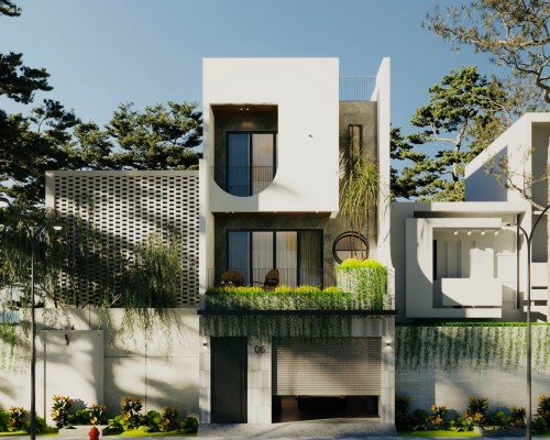 Xây dựng nhà ở nội thất trọn gói ở Cần Giờ