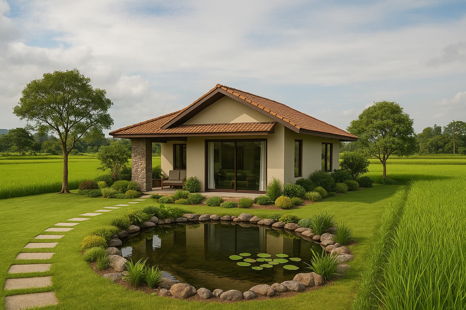 Thiết kế nhà ở nông thôn