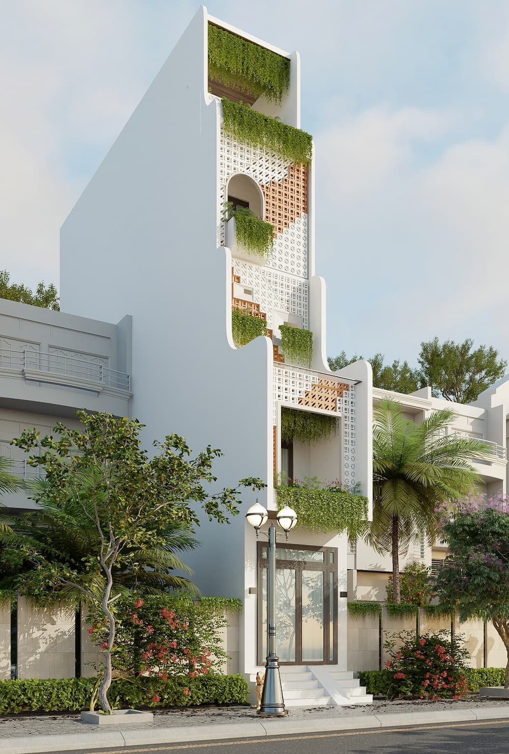Xây nhà 4 tầng